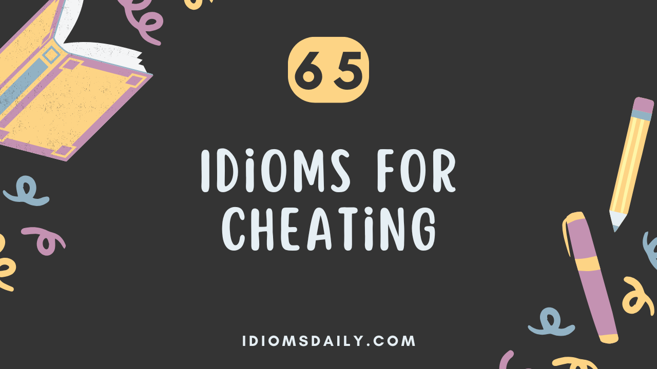 65 Idioms for Cheating