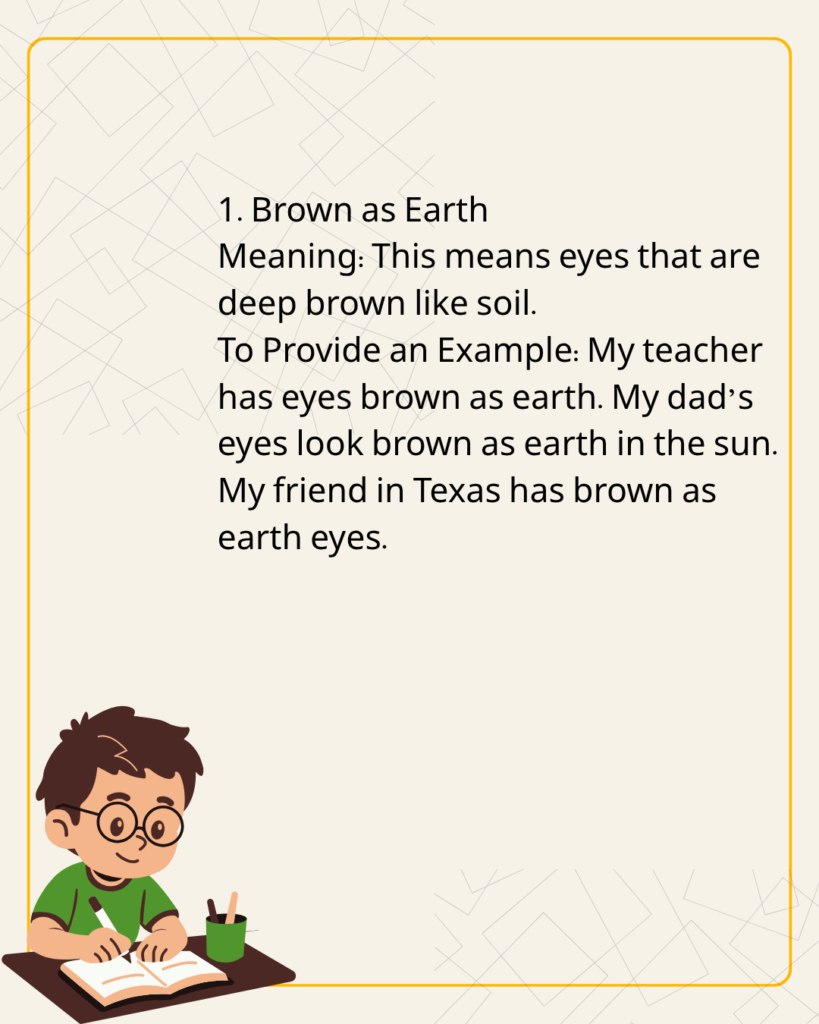Brown as Earth
Meaning