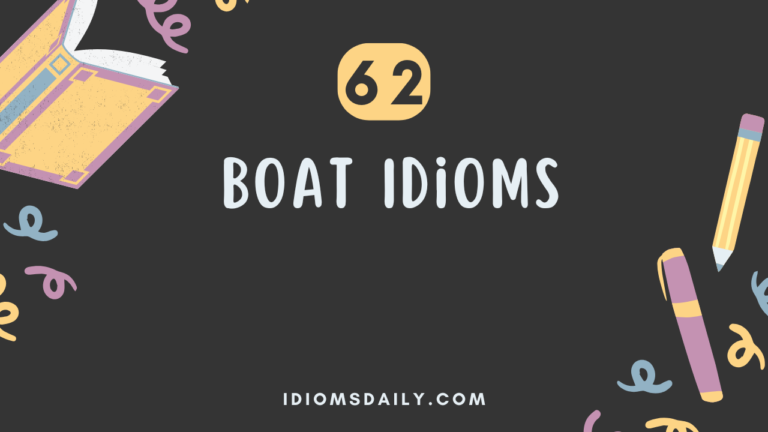 62 Boat Idioms