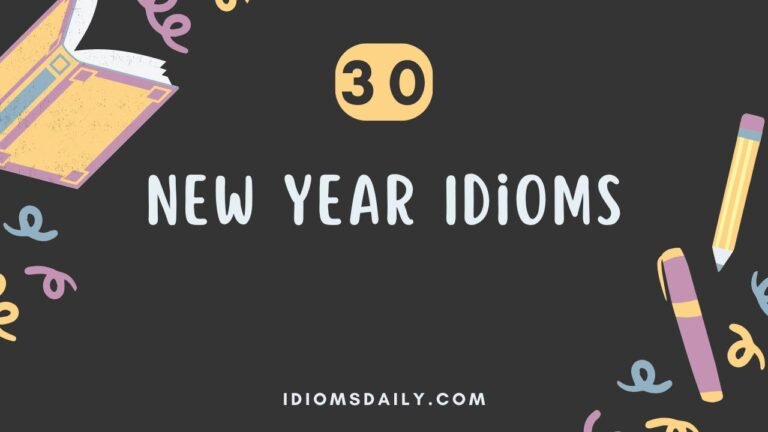 30 New Year Idioms