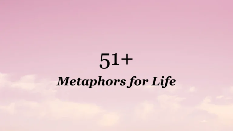 51+ Metaphors for Life