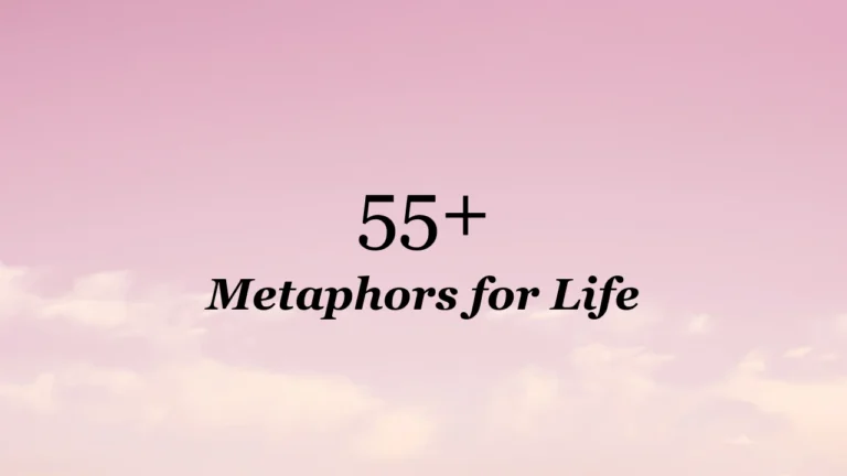 55+ Metaphors for Life