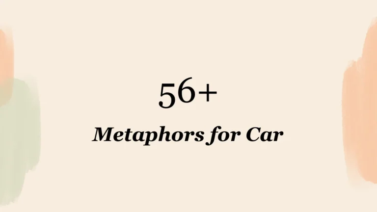 56+ Metaphors for Car