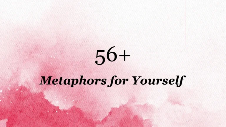 56+ Metaphors for Yourself