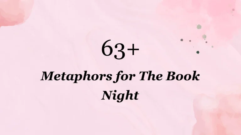 63+ Metaphors for The Book Night