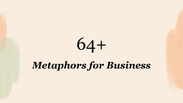 64+ Metaphors for Business