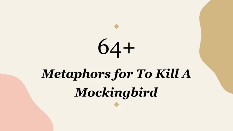 64+ Metaphors for To Kill A Mockingbird